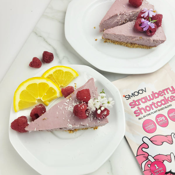 Raspberry Lemon "Cheesecake" - High Protein Dessert