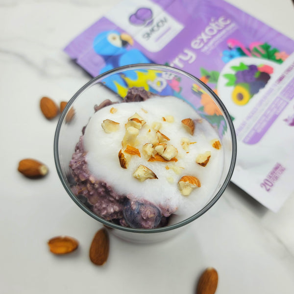 Blueberry Almond Overnight Oats