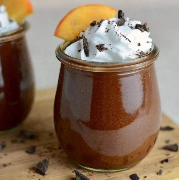 Chocolate Persimmon Pudding - Healthy Dessert Recipe