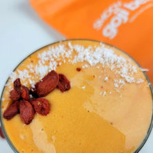 Load image into Gallery viewer, Breafast smoothie made using smoov superfood blends and powders. Packed with antioxidants for health &amp; wellness. Keto Friendly