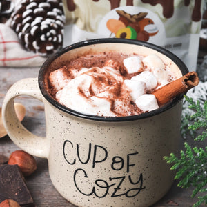 Vegan and dairy-free. Plant based hot chocolate made using smoov superfood blends and powders. Packed with antioxidants for health & wellness. Keto Friendly